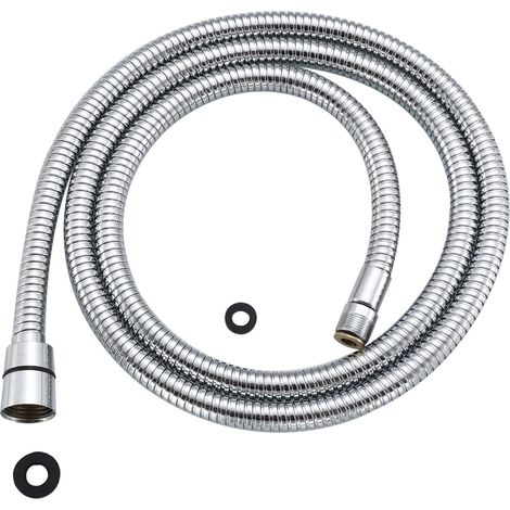 Tuyau de Rechange Robinet Cuisine M15/1 x 1/2", Flexible Métal Galvanoplastie 1,5 m - Pièce de Raccordement