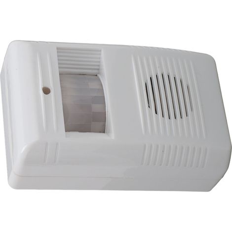 Sonnette à capteur de mouvement sans fil, alarme de bienvenue activée à infrarouge pour la maison, le bureau, le magasin, l'entrepôt, le Garage (1/5)