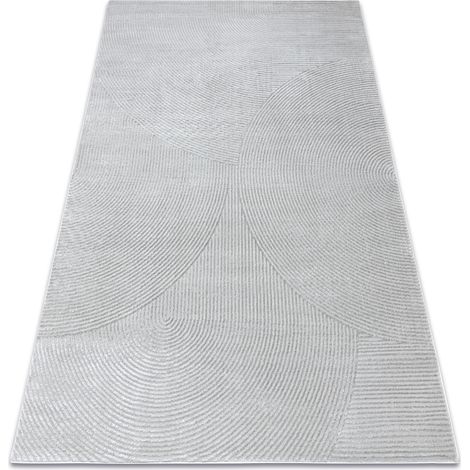 Teppich BALANCE 0194 grau - Geometrisch, strukturell, glamour grey 180x270 cm