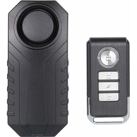 Alarme Vélo, Antivol pour Véhicules Moto Moto avec Télécommande, 110 DB Super Fort (Pack De 1) (1/5)
