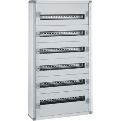 Coffret distribution métal XL³160 tout modulaire 6 rangées 1050x575x147mm - 144 modules - LEGRAND