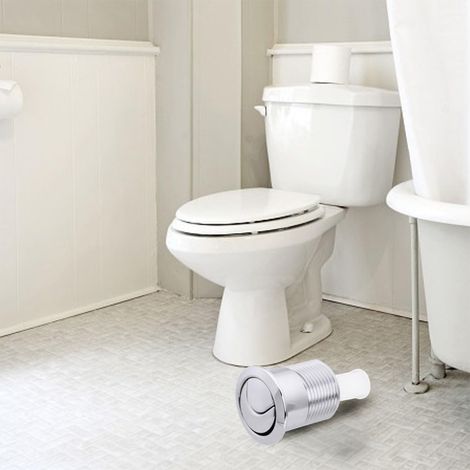 Bouton poussoir double chasse d'eau pour 45 (1/5)