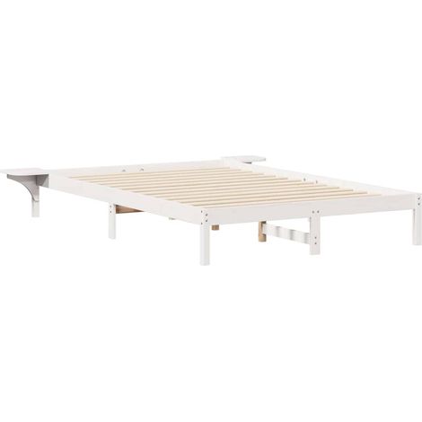 Maison Exclusive - Estructura de Cama con Mesitas 140 x 210 cm