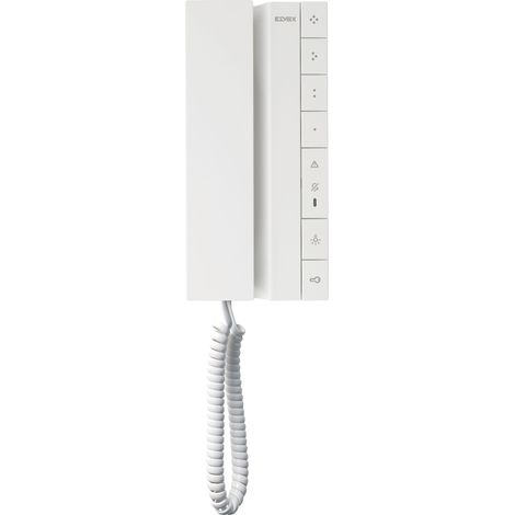 VIMAR - 40542 Citofono cornetta 2F+ Voxie 6 puls. b.co