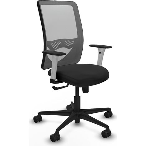 Chaise de bureau piqueras y crespo Zulema blanc support lombaire (1/2)