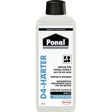 Ponal  induritore D4  per Ponal  Impermeabile (Super  3) PNI3N  - PNI3N