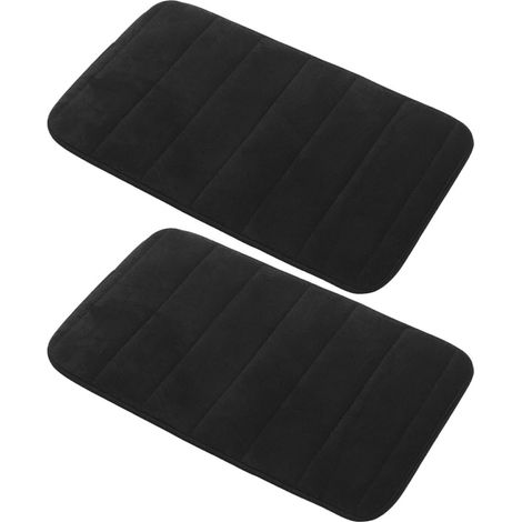 tapis de bain en polaire corail avec envers antidérapant et (1/5)