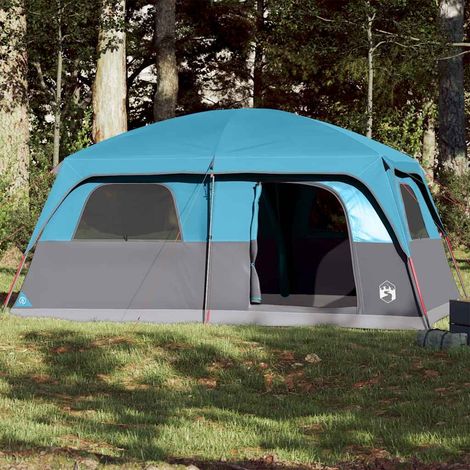 vidaXL Family Tent Cabin 8-Person Blue Waterproof (1/5)