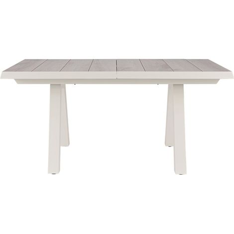 Table de jardin extensible en céramique gris cendré L163/203 - CENITZ (1/5)