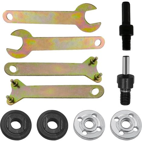 Accessoires de meuleuse d'angle avec clé et adaptateur de conversion (1/5)
