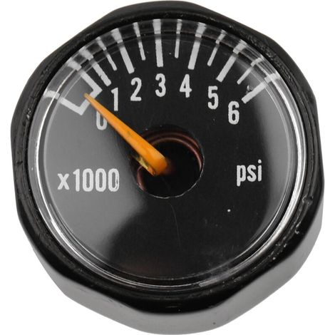 Mini-Hochpräzisions-Manometer 1/8NPT für CO2, Mikro-Manometer (6000 PSI) (1/3)