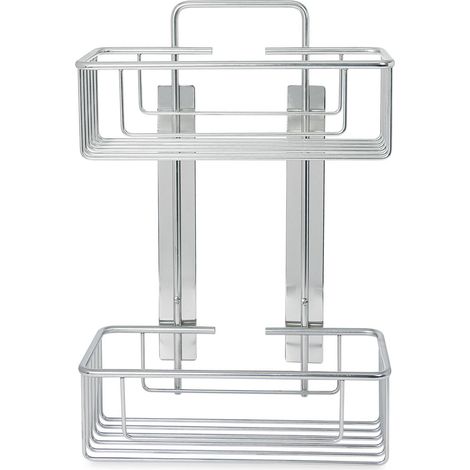 BELTRAN 3374 INOX Jabonera Rejilla 300 Inox Doble Adhesivo - ref: 064-3374