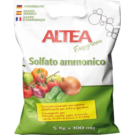 Altea Ammoniumsulfat-Granulat, Stickstoff-Mineraldünger, säuernde Wirkung, 5 kg