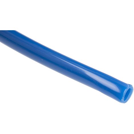 Tuyau à air RS PRO, 5mm x 3.3mm x 30m Bleu en Nylon ( Prix pour Bobine de 30 Mètres )