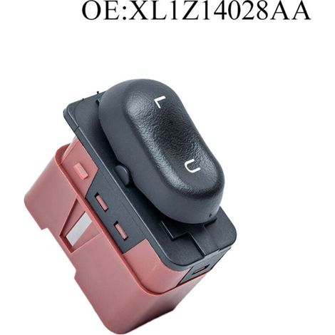 Interrupteur/bouton de lève-vitre XL1Z14028AA, compatible avec les voitures Ford, commande la montée et la descente des vitres électriques, facile à utiliser.