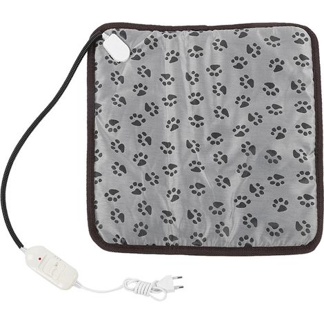 Tapis chauffant électrique réglable pour animaux de compagnie, couverture imperméable pour chat et chien (1/5)