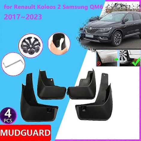 für Renault Koleos 2 Samsung QM6 20172023 2018 2019 2020 Schmutzfänger Spritzschutz Kotflügelverbreiterungen Autozubehör--