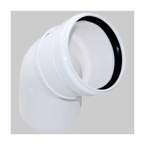 CURVA IN PPS APERTA MF - EE  60 ang. 45Â° - 1 pezzi - MADE IN ITALY