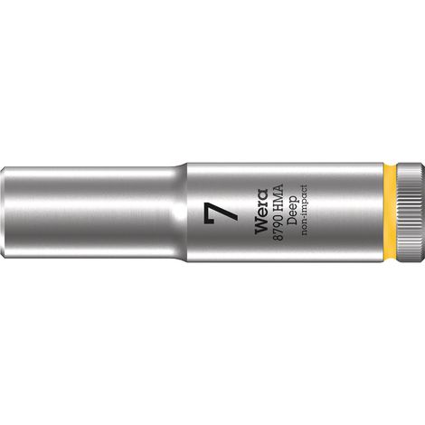 Wera 8790 HMA Deep Steckschlüsseleinsatz mit 1/4"-Antrieb, 7 x 50 mm (1/5)