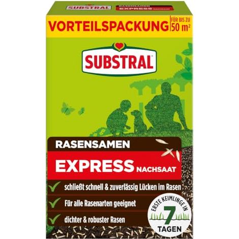 Semillas substral express nachsaat 1 kg germinación rápida