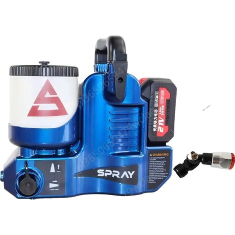 Pulvérisateur de peinture sans air, haute efficacité, design portable, Bleu (1/2)