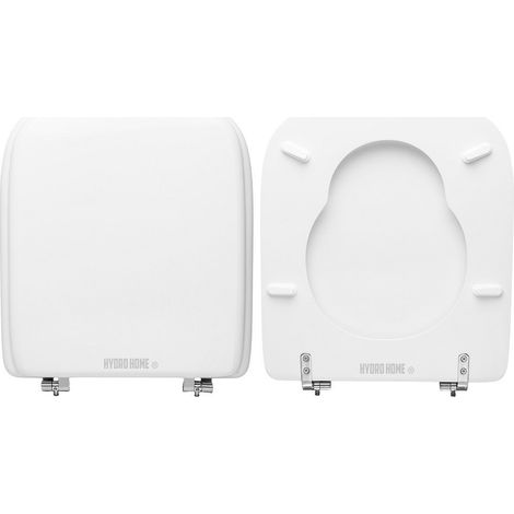 Copriwater Polo Catalano legno rivestito in resina poliestere bianco come originale (1/4)