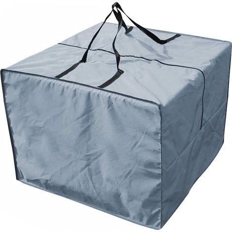 Sac de rangement, 81 x 81 x 61 cm, en tissu Oxford, imperméable, résistant à la poussière, avec fermeture éclair.-AquaForge (1/5)