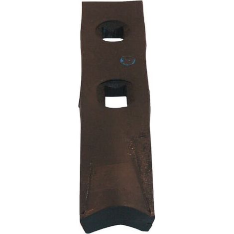 Grubberspitze 195x40x15mm gekrümmt 2 Löcher passend für Simba UNIVERSAL P05860N