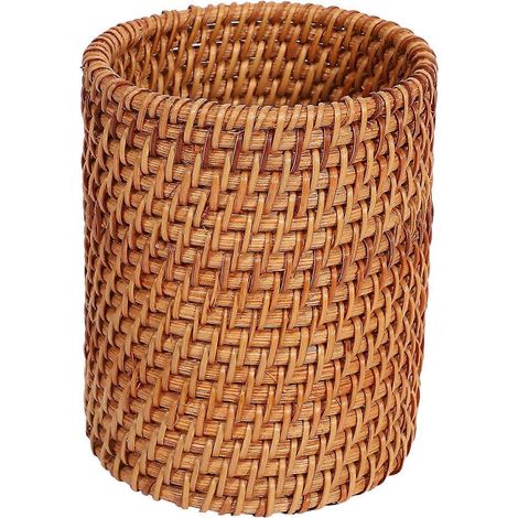 Organisateur de baguettes en rotin, seau tubulaire, couteaux et fourchettes de table A-- (1/5)