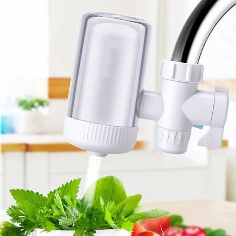 filtre Eau Pour Robinet De Cuisine, 1 Purificateur D'eau Avec Matriau Ultra-absorbant, Filtre De Robinet Montage Longue Dure Avec Commutateur, S (1/5)