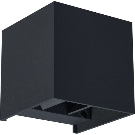 Applique PERSE gris anthracite 3000K 860lm 12W IP65 - EUROPOLE - 37962