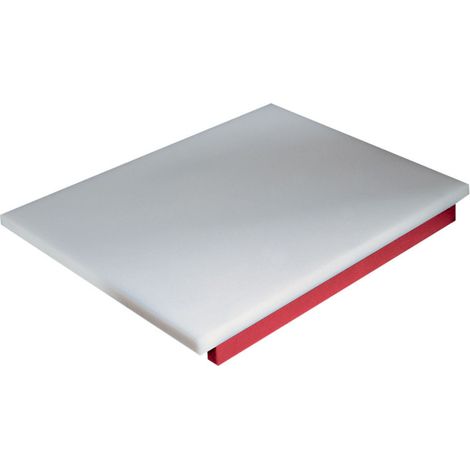 Planche de découpe en polyéthylène / viande - rouge - Diamond