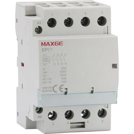 Contactor MAXGE 4P-63A-230V AC 4NO