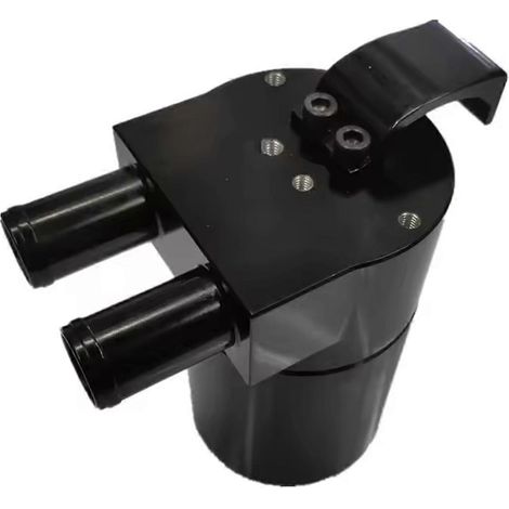 Réservoir de récupération d'huile en alliage d'aluminium noir pour N54 335 (1/5)