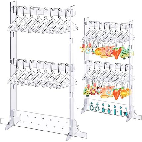 Earring Storage Hanger Display Jewellery Display Dangle Hangers Earrings Transparent (1/5)