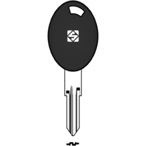 2 x SILCA TAT1TE CHIAVE TRANSPONDER VUOTA OTTONE