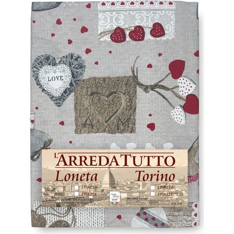Telo Arredo COPRITUTTO Gran FOULARD Copriletto COPRIDIVANO Tessuto TIROLESE HOLLY 1 PIAZZA