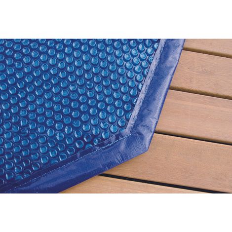 Ubbink – Bâche de piscine à bulles 400 microns – Compatible piscines bois Ø 450 – Limite évaporation et capte chaleur – Effet ventouse renforcé (1/5)