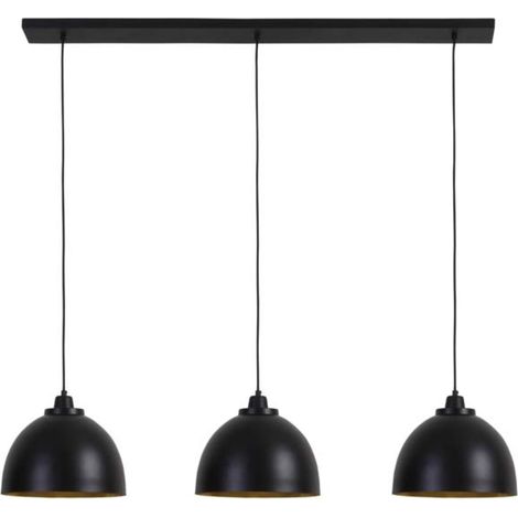 Light & Living - suspension - Kylie - noir - métal - grande lampe (1/3)