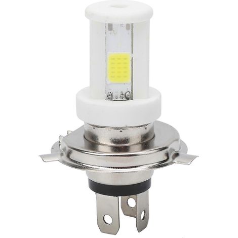 Ampoule LED H4 pour phare de moto, feux de route/croisement, blanc, 1080 lm, 6500 K, 9-12 W (1/5)