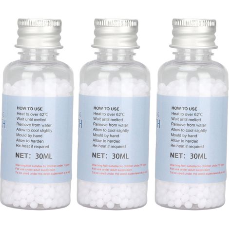 Kit de réparation et de remplacement de fausses dents temporaires (3 boîtes) pour Halloween (1/5)