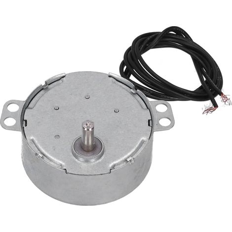2 micromoteurs, rotation antihoraire, moteur synchrone, composants de machines électriques, 220-240 V CA, 2,5-3 tr/min, 4 W (1/5)