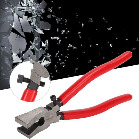 Pinces à verre ajustables en acier pour céramique et ménage, outil de serrage rouge (1/4)