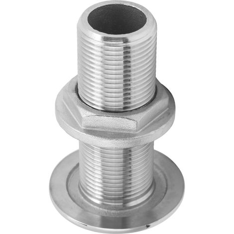Raccord de Sortie 3/4" en Acier Inoxydable pour Bateau, Yacht et Navire, Pièce Marine MJS022 (1/5)