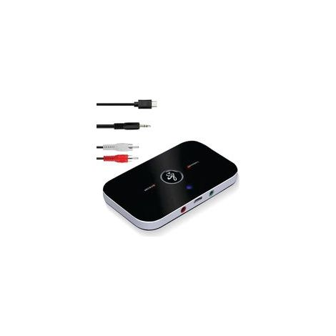Adaptateur Bluetooth Récepteur, Émetteur 5.0 Transmetteur 2 en 1 avec Sortie 3,5mm Adaptateur/Convertisseur Bluetooth Audio RCA (1/5)