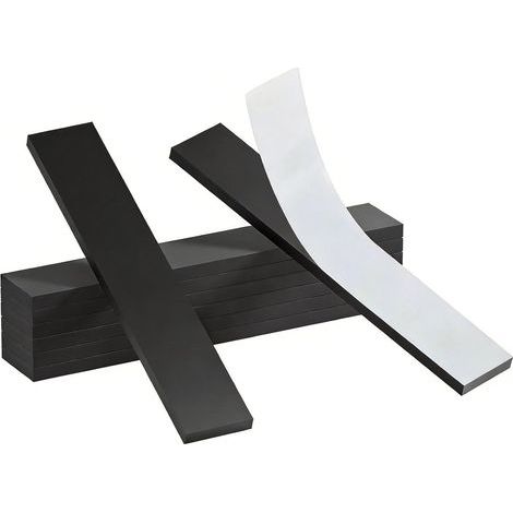 Aimant Puissant Puissant, 5mm Disque Magnétique Découpable, 8 Pièces Bande Magnetique Adhesive, Aimant Autocollant Fort Verso Adhésif, Pour Moustiquaire (1/5)