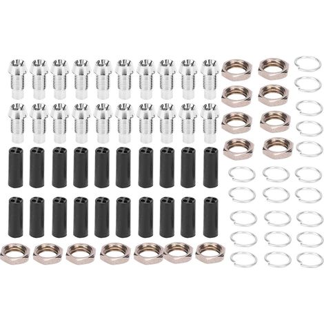 20 pièces 3mm support de lampe à diode concave en laiton support électroluminescent pièces de contrôle industrielles F3 (1/5)