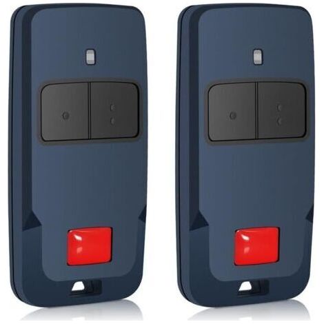 Lot de 2 télécommandes 433 MHz pour Mitto COOL C2,Mitto 2 Mitto 2A, Mitto B RCB 02, TRC1, TRC2, TRC3, Rolling Code - 2 canaux (1/5)