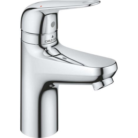 Einhebelmischer - GROHE - 24319001 - Waschbecken Swift - Mit Kindersicherung - Größe S (1/5)