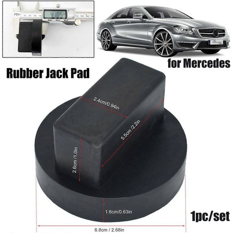 Outil adaptateur de point de levage en caoutchouc pour Mercedes ABCMS Classe GLC GLS (1/5)